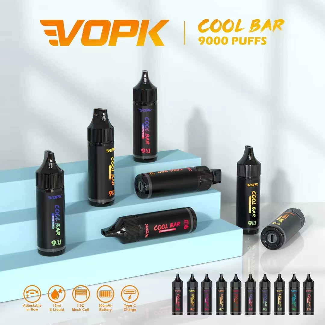 VOPK Cool Bar 9000 Puffs Disposable Vape Wholesale - Vapz Vape Wholesale