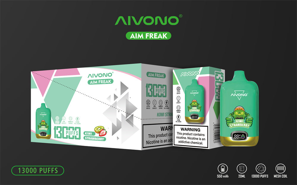 AIVONO AIM FREAK 13000Puffs Disposable Vape Wholesale - Vapz Vape Wholesale