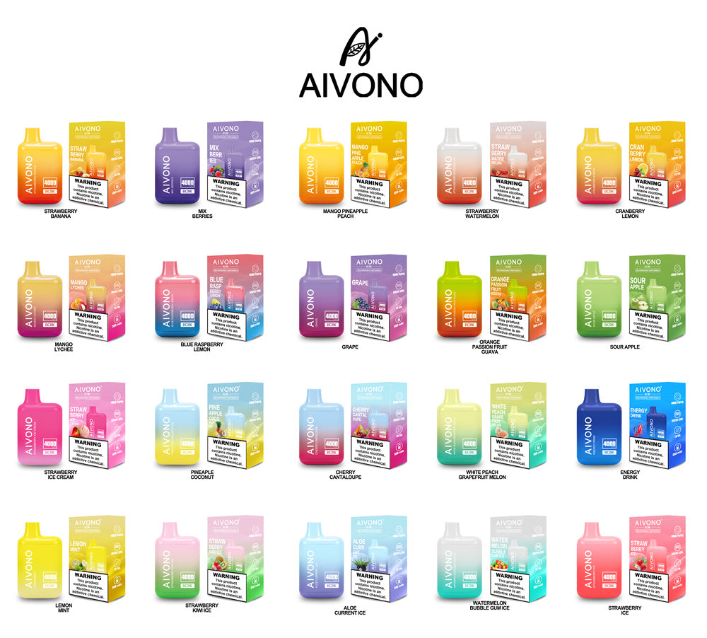 AIVONO AIM BOXX 4000Puffs Disposable Vape Wholesale - Vapz Vape Wholesale