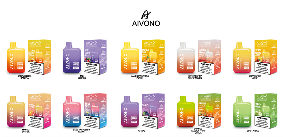 AIVONO AIM BOXX 4000Puffs Disposable Vape Wholesale - Vapz Vape Wholesale