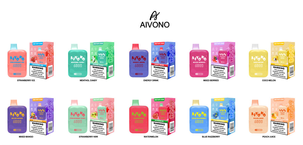 AIVONO AIM  PUFFSTAR 6500Puffs Disposable Vape Wholesale - Vapz Vape Wholesale