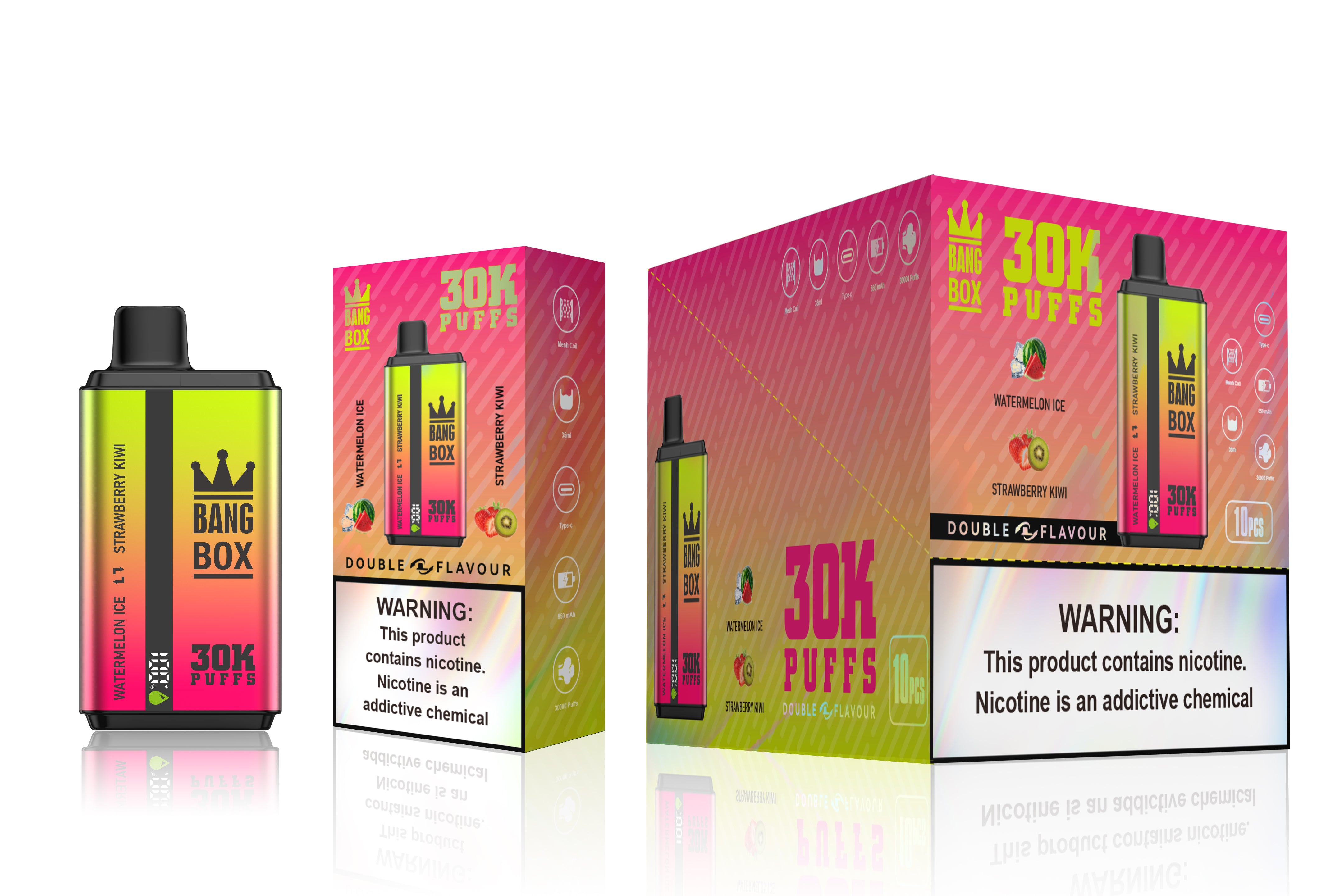 BANGBOX 30000 Puffs Double Flavor Disposable Vape Wholesale