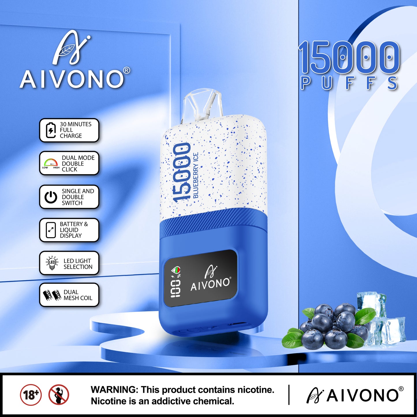 AIVONO MAGIC 15000 Puffs Disposable Vape Wholesale - Vapz Vape Wholesale