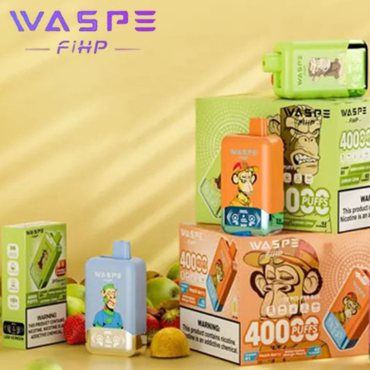 EU Warehouse WASPE Fihp 2 in 1 40000 Puffs Disposable Vape Wholesale - Vapz Vape Wholesale
