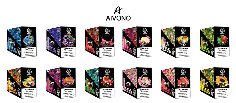 AIVONO AIM BINGO 4000Puffs Disposable Vape Wholesale - Vapz Vape Wholesale