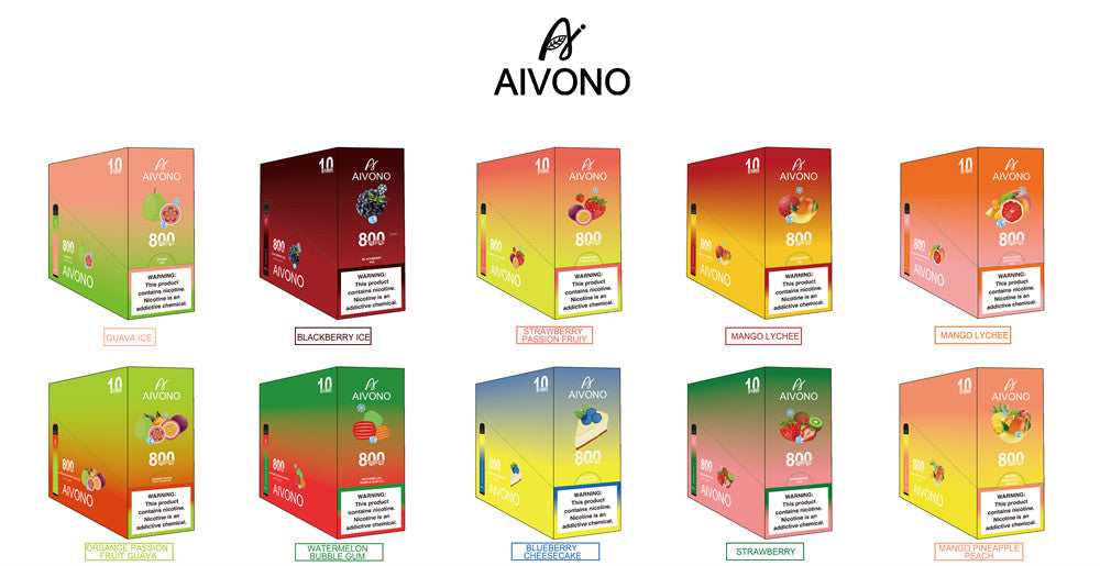 AIVONO AIM PLUS 800Puffs Disposable Vape Wholesale - Vapz Vape Wholesale