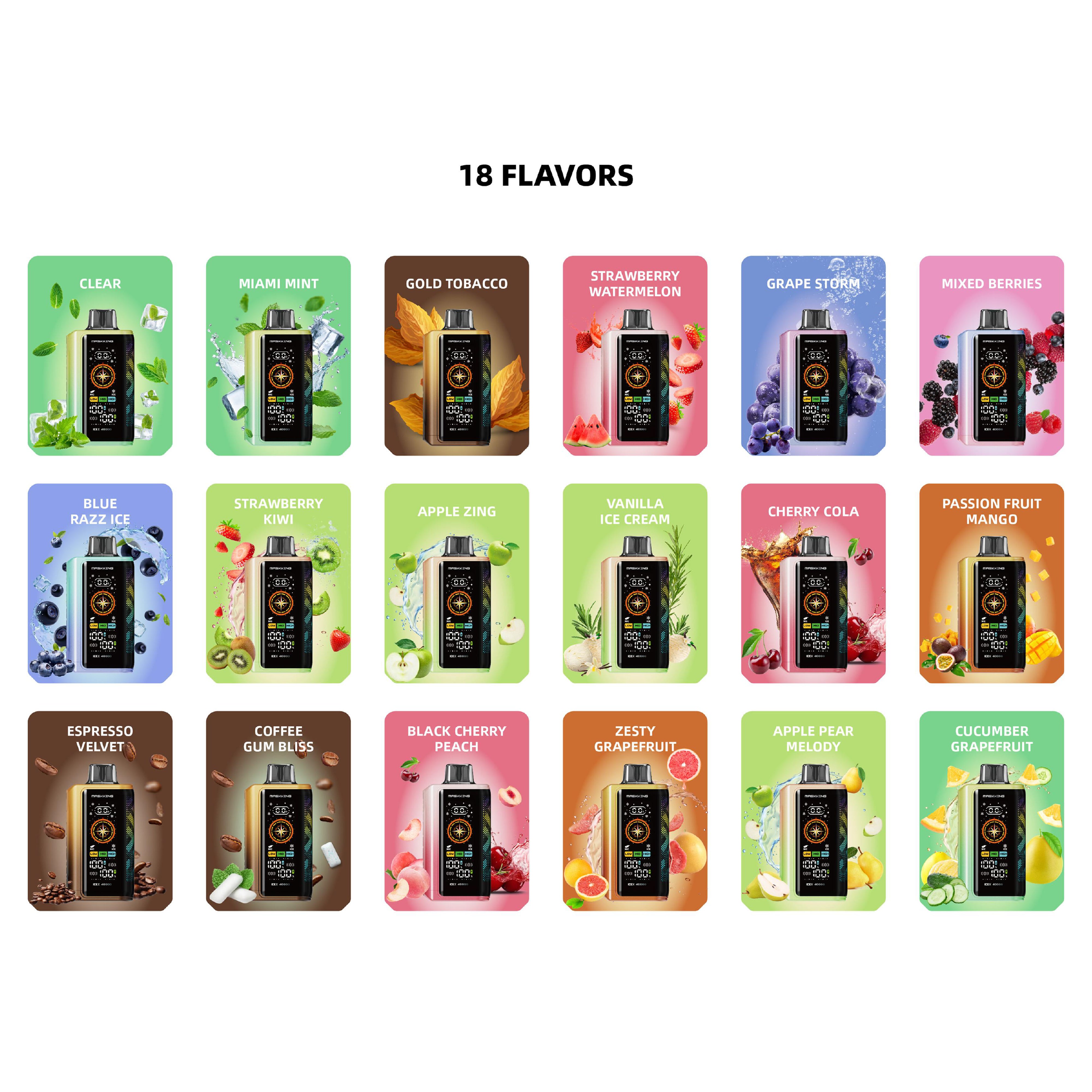 MASKKING ICEX 40000 Puffs Disposable Vape Wholesale