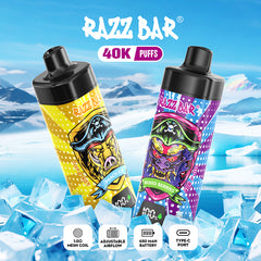 EU Warehouse Razz Bar 40000 Puffs Disposable Vape Wholesale