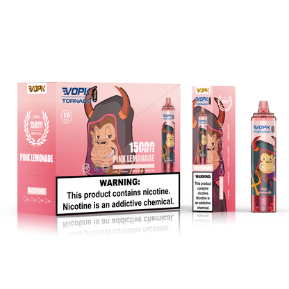 VOPK Tornado 15000 Puffs Disposable Vape Wholesale - Vapz Vape Wholesale