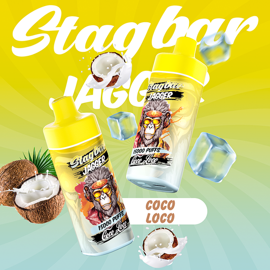 EU Warehouse Stagbar JAGGER 15000 Puffs Disposable Vape Wholesale - Vapz Vape Wholesale
