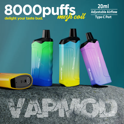 VAPMOD QD97 8000Puffs Disposable Vape Wholesale - Vapz Vape Wholesale