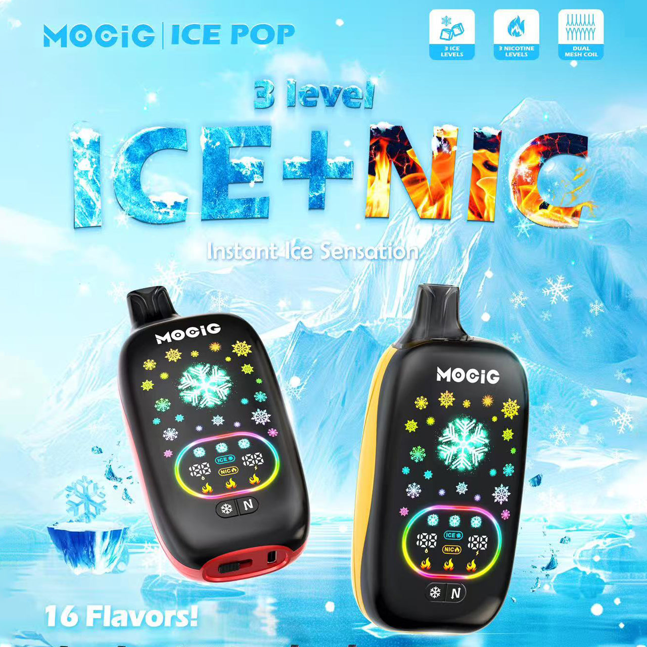 MOCIG ICE POP 50000 Puffs Disposable Vape Wholesale