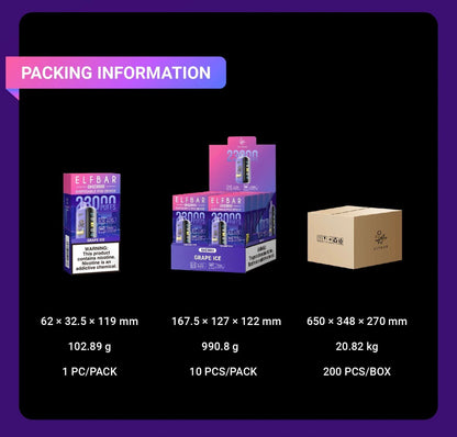 ELF BAR GH23000 Puffs Disposable Vape Wholesale