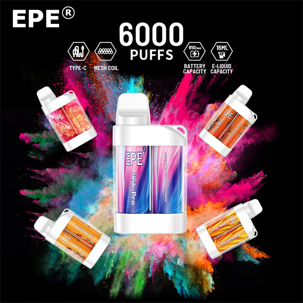 EPE Unikpro  6000Puffs Disposable Vape Wholesale - Vapz Vape Wholesale