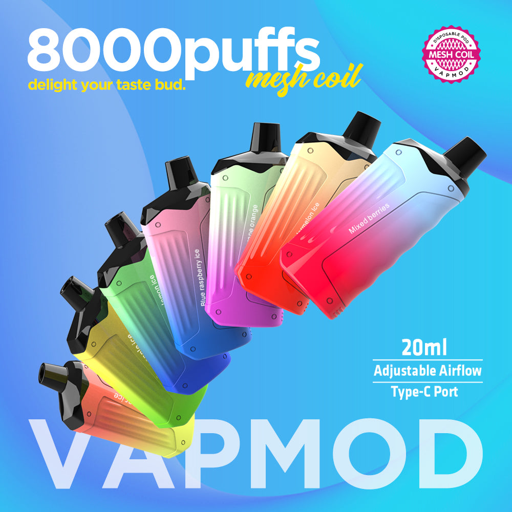 VAPMOD QD97 8000Puffs Disposable Vape Wholesale - Vapz Vape Wholesale