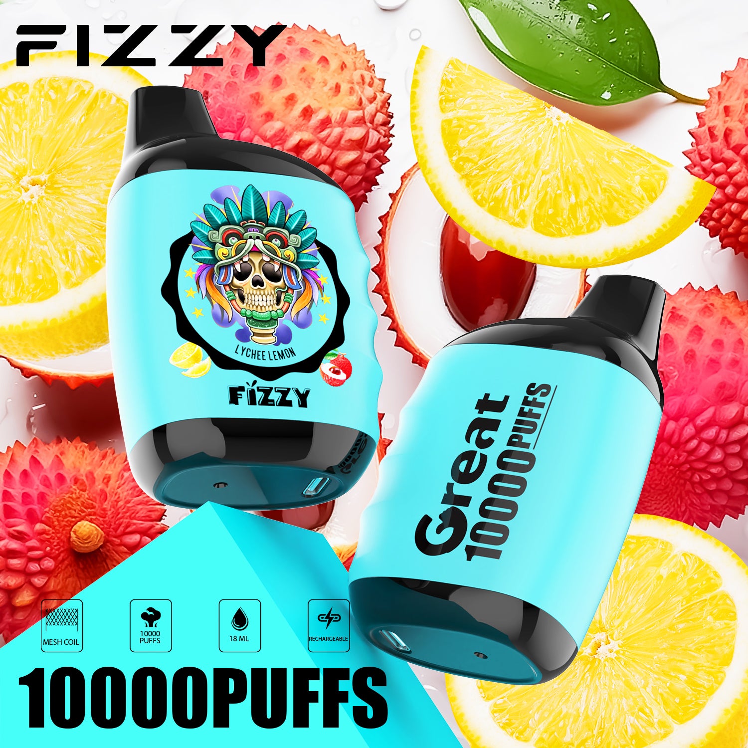 FIZZY GREAT 10000 Puffs Einweg-Vape Großhandel