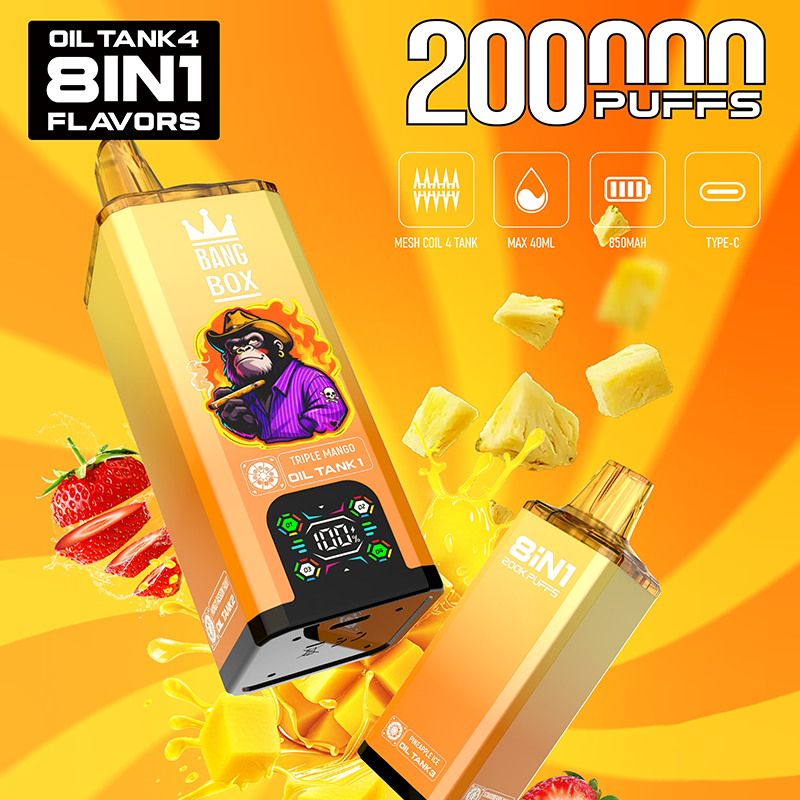 BANGBOX 8IN1 200kpuff 100ml Disposable Vape Wholesale Vapz Vape Wholesale BANGBOX 8IN1 200kpuff 100ml Disposable Vape Wholesale Vapz Vape Wholesale
