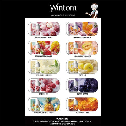 Wintom 30ml 58mg E-Liquid Wholesale - Vapz Vape Wholesale