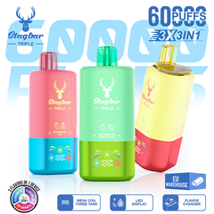 Stagbar 3IN1 60000 Puffs Disposable Vape Wholesale - Vapz Vape Wholesale