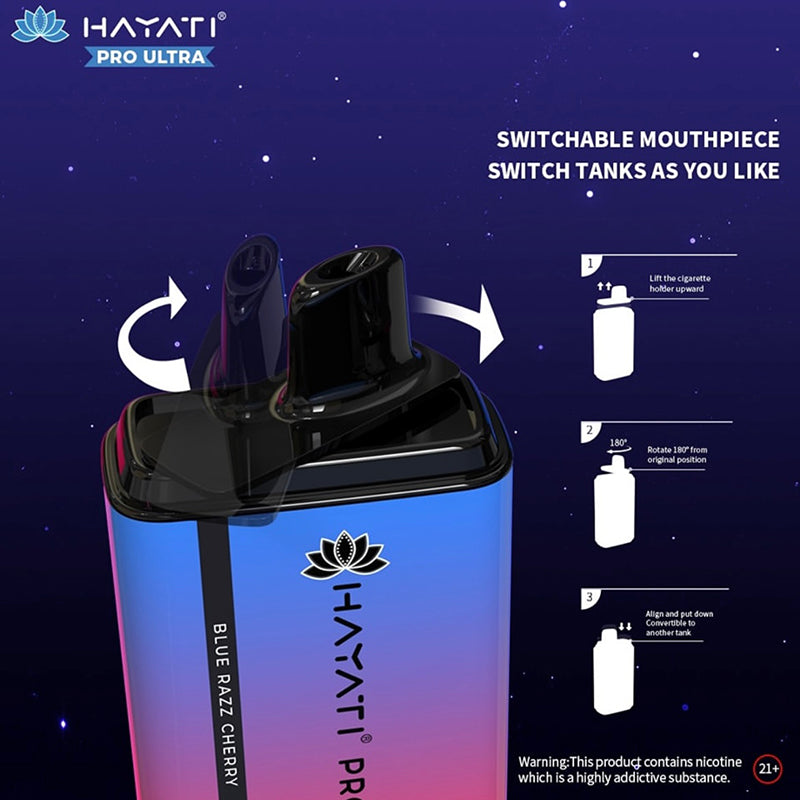 HAYATI PRO ULTRA 15000 Puffs Disposable Vape Wholesale