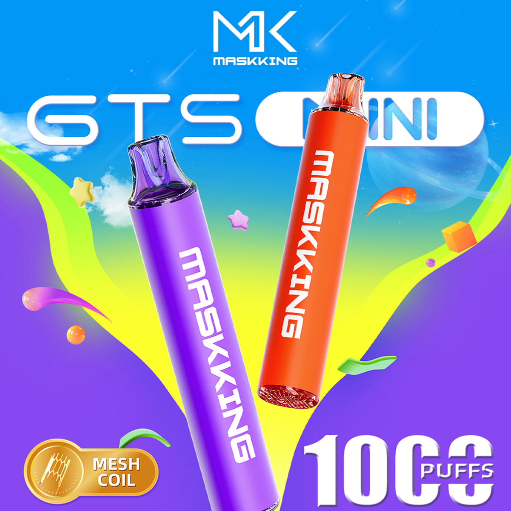 MASKKING GTS MINI 1000 Puffs Disposable Vape Wholesale Vapz Vape Wholesale MASKKING GTS MINI 1000 Puffs Disposable Vape Wholesale Vapz Vape Wholesale