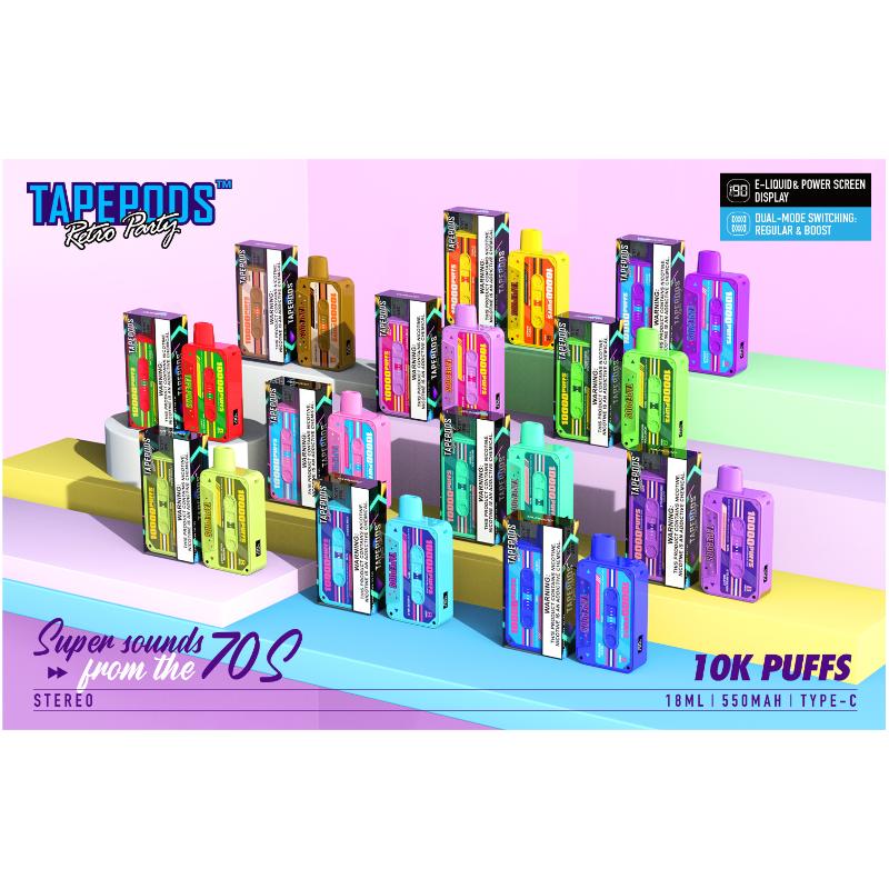 TAPEPODS VAPMOD QD114 10000Puffs Disposable Vape Wholesale - Vapz Vape Wholesale