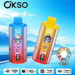 OKSO 6in1 120k Puffs Disposable Vape Wholesale - [VapzVape]