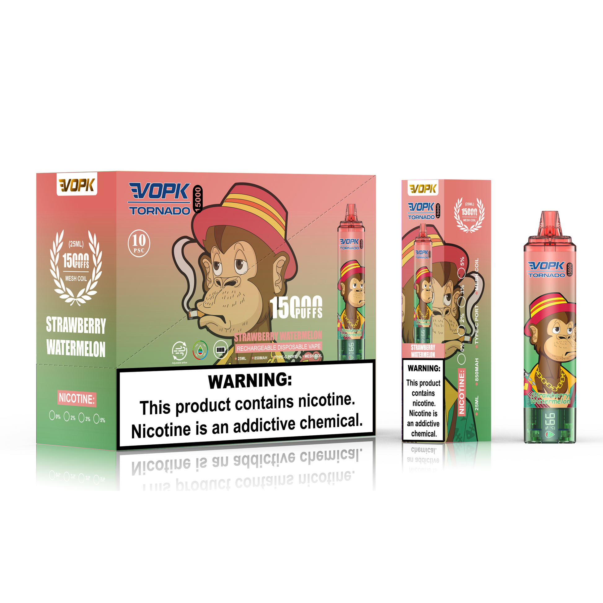 VOPK Tornado 15000 Puffs Disposable Vape Wholesale - Vapz Vape Wholesale