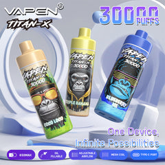 EU Warehouse VAPEN TITAN-X 30000 Puffs 30ml Disposable Vape Wholesale
