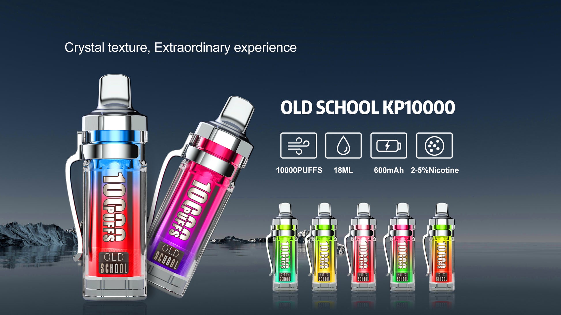 Old School KP10000 Puffs Disposable Vape Wholesale - Vapz Vape Wholesale