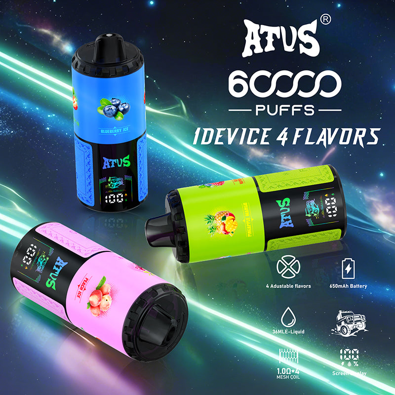 ATVS 4IN1  60000Puffs Disposable Vape Wholesale