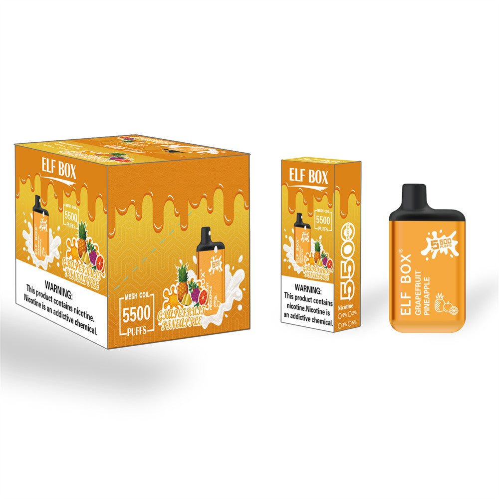 ELF BOX 5500 Puffs Disposable Vape Wholesale - Vapz Vape Wholesale