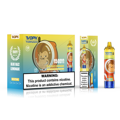 VOPK Tornado 15000 Puffs Disposable Vape Wholesale - Vapz Vape Wholesale