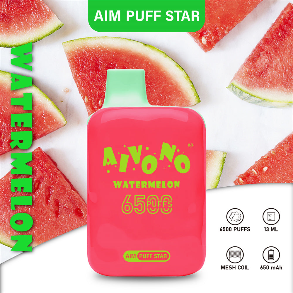 AIVONO AIM  PUFFSTAR 6500Puffs Disposable Vape Wholesale - Vapz Vape Wholesale