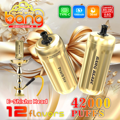 BANG E-Shisha Head 42000 Puffs Disposable Vape Wholesale