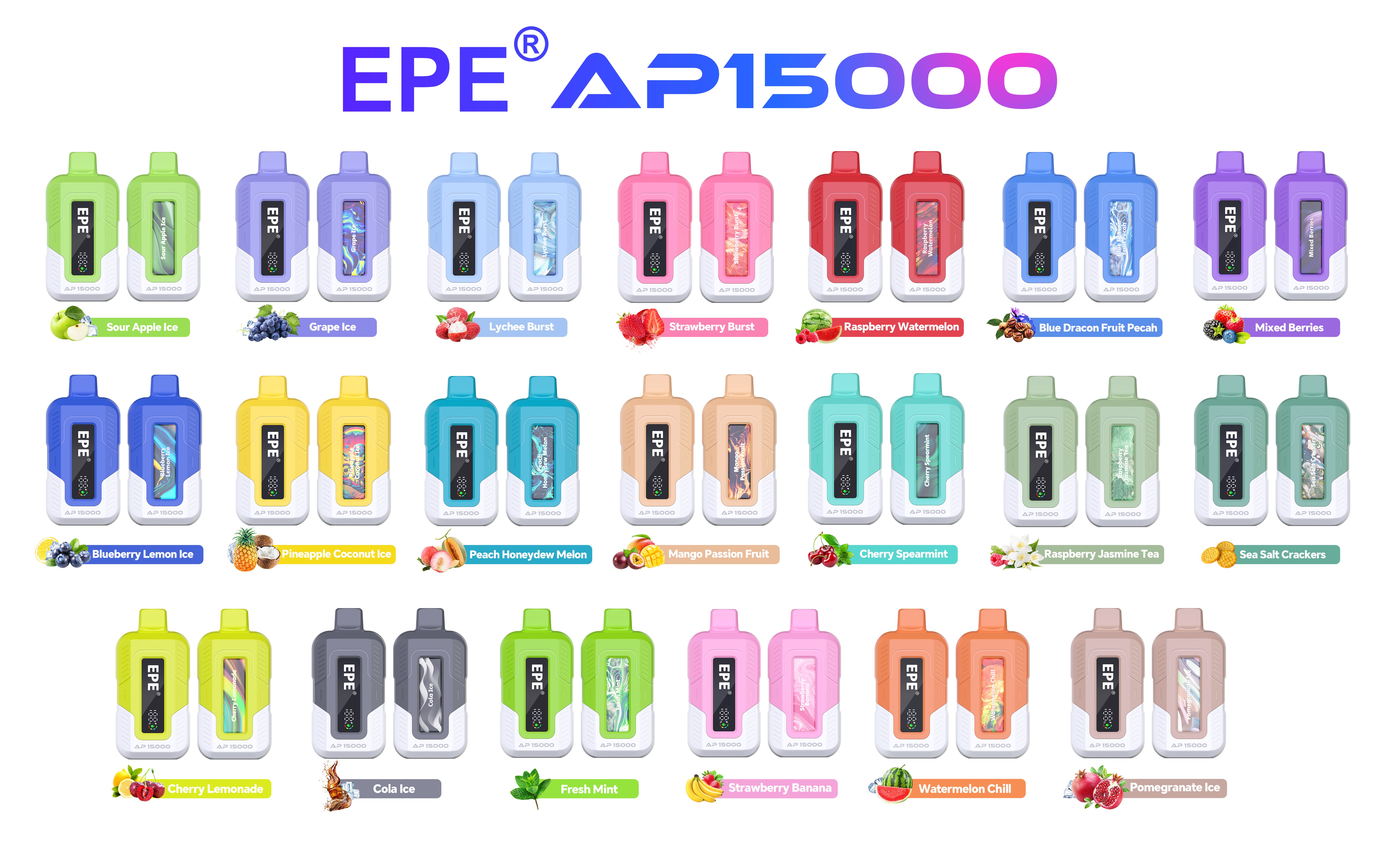 EPE 15000 Puffs Disposable Vape Wholesale - Vapz Vape Wholesale