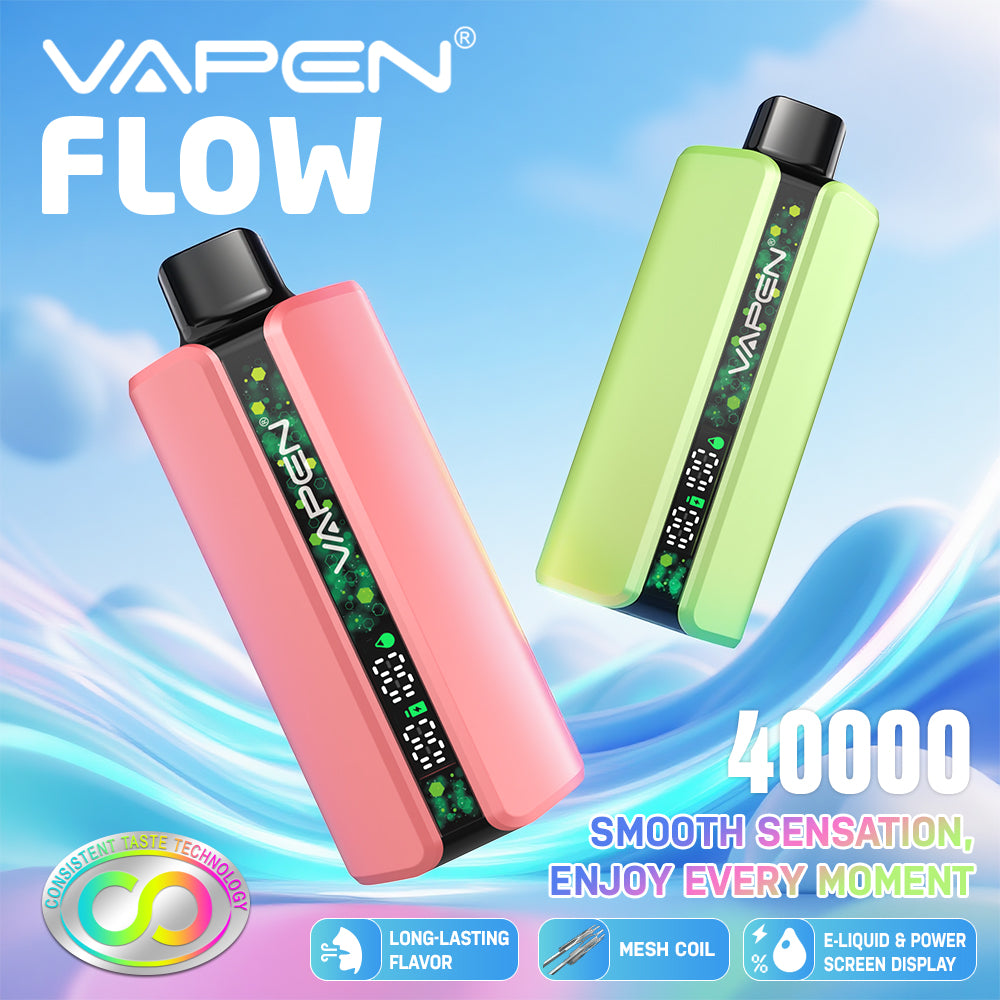 EU Warehouse VAPEN FLOW 40000 Puffs Disposable Vape Wholesale Vapz Vape Wholesale EU Warehouse VAPEN FLOW 40000 Puffs Disposable Vape Wholesale Vapz Vape Wholesale