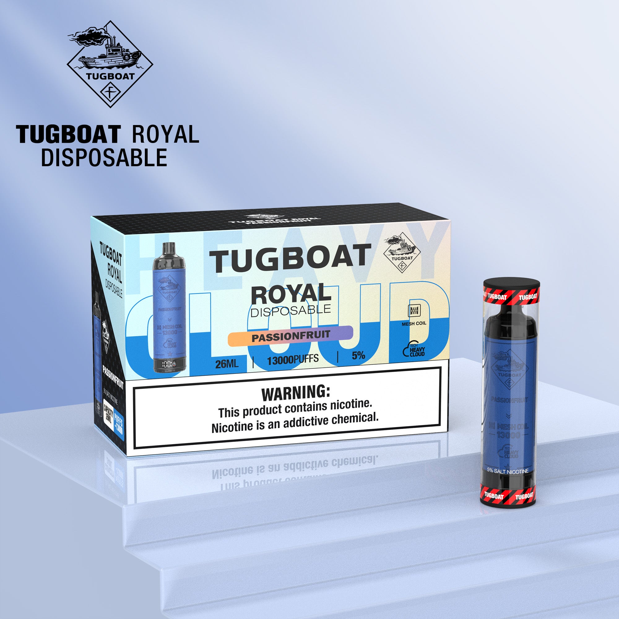 Tugboat Royal  13000 Puffs Disposable Vape Wholesale