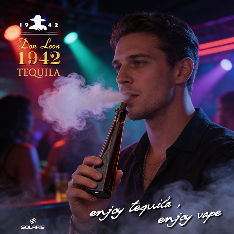 SOLARIS Tequila Don Leon 1942 30000 Puffs  Disposable Vape Wholesale - Vapz Vape Wholesale