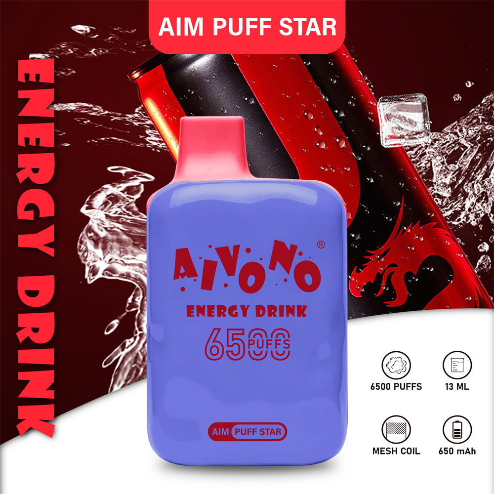 AIVONO AIM  PUFFSTAR 6500Puffs Disposable Vape Wholesale - Vapz Vape Wholesale