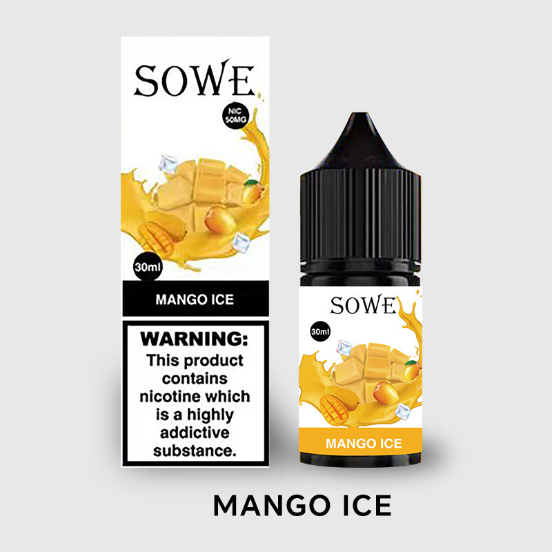 SOWE SILVER 30ml 50mg E-Liquid Wholesale - Vapz Vape Wholesale