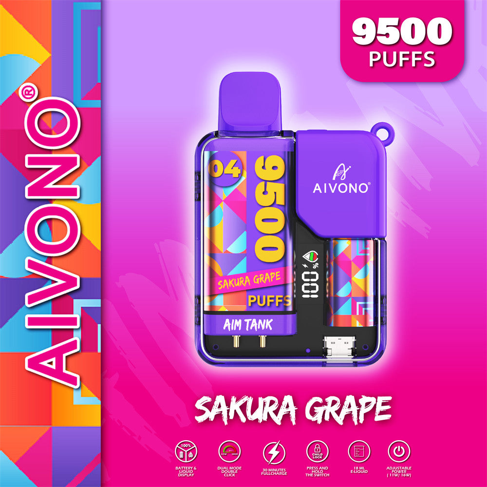 AIVONO AIM TANK 9500Puffs Disposable Vape Wholesale - Vapz Vape Wholesale