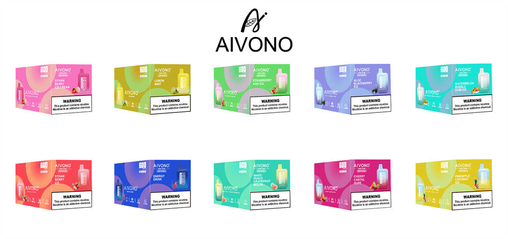 AIVONO MINI BOXX 600Puffs Disposable Vape Wholesale - Vapz Vape Wholesale