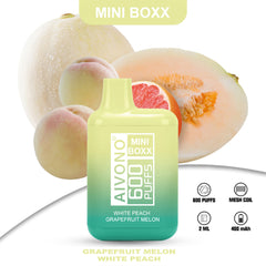 AIVONO MINI BOXX 600Puffs Disposable Vape Wholesale - Vapz Vape Wholesale