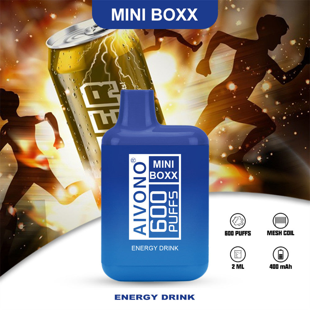 AIVONO MINI BOXX 600Puffs Disposable Vape Wholesale - Vapz Vape Wholesale