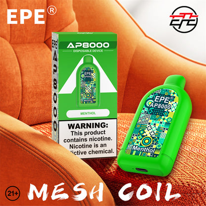 EPE AP8000 Puffs Disposable Vape Wholesale - Vapz Vape Wholesale