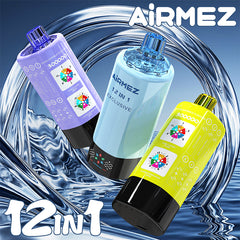 EU Warehouse Airmez 12 IN 1 300K Puffs Disposable Vape Wholesale