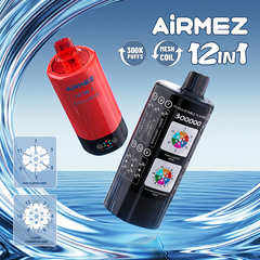 EU Warehouse Airmez 12 IN 1 300K Puffs Disposable Vape Wholesale