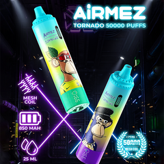 EU Warehouse Airmez TORNADO 50000 Puffs Disposable Vape Wholesale