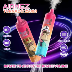 EU Warehouse Airmez Tornado 25000 Puffs Disposable Vape Wholesale - [VapzVape]